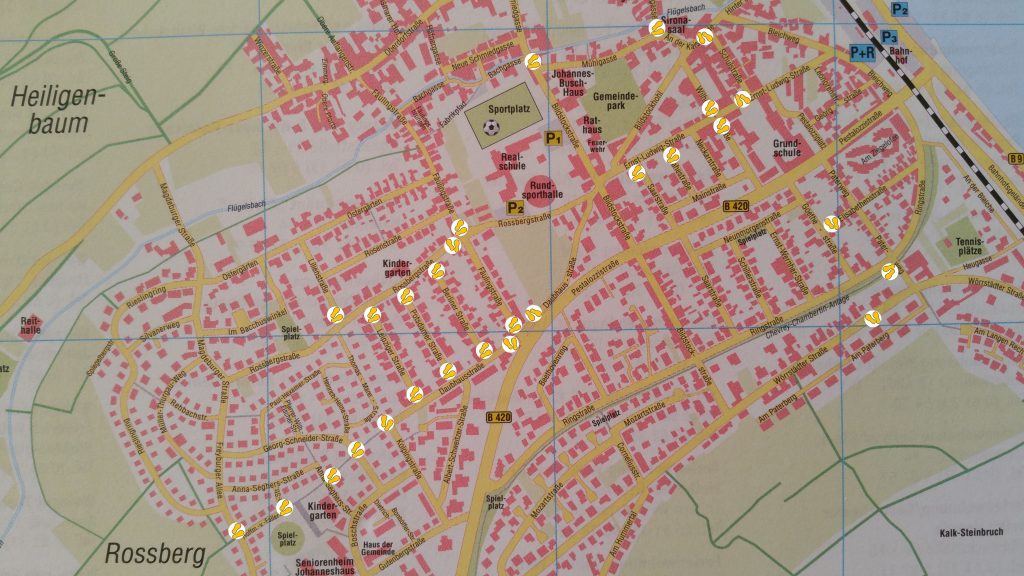 Interaktiver Kinder-Stadtplan – Kleine Niersteiner